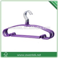 wholesale nonslip pvc coated metal cloth hanger