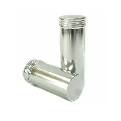 Aluminum Perfume Bottle with Screw Lid Aluminum box